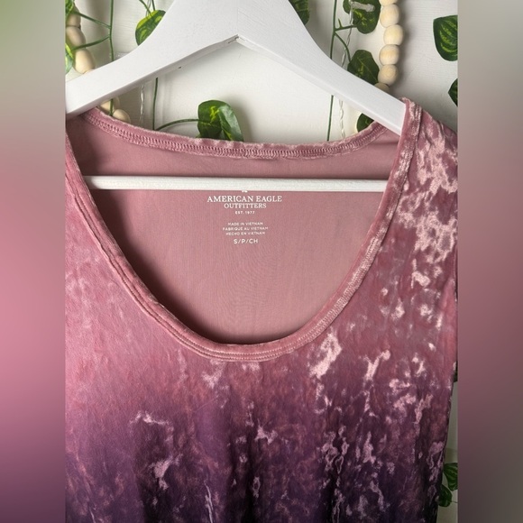 American Eagle Outfitters Velvet Scoop Neck Tee - Picture 2 of 8